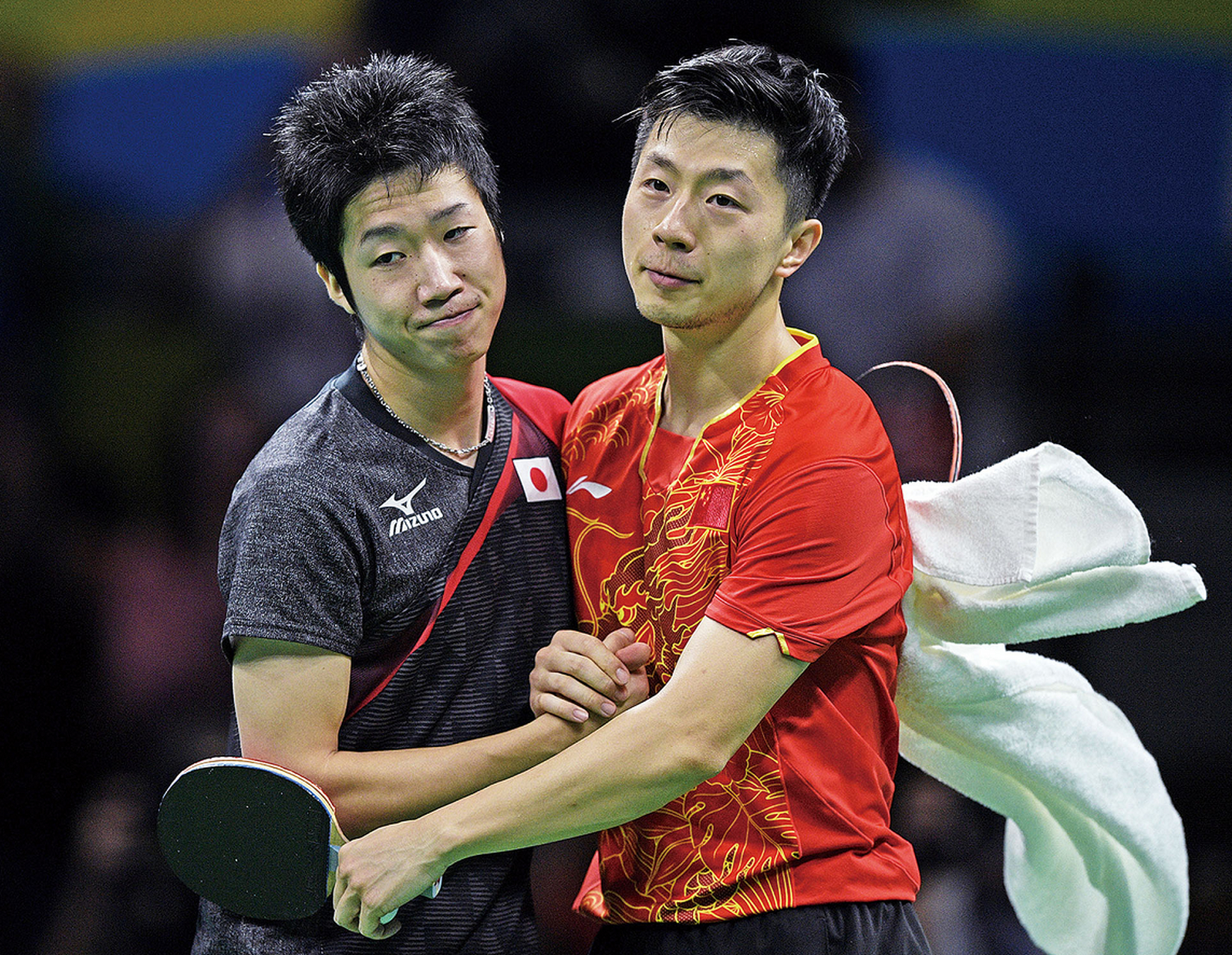 包含瑞典乒乓球队险胜日本乒乓球队，水谷隼统治全场的词条